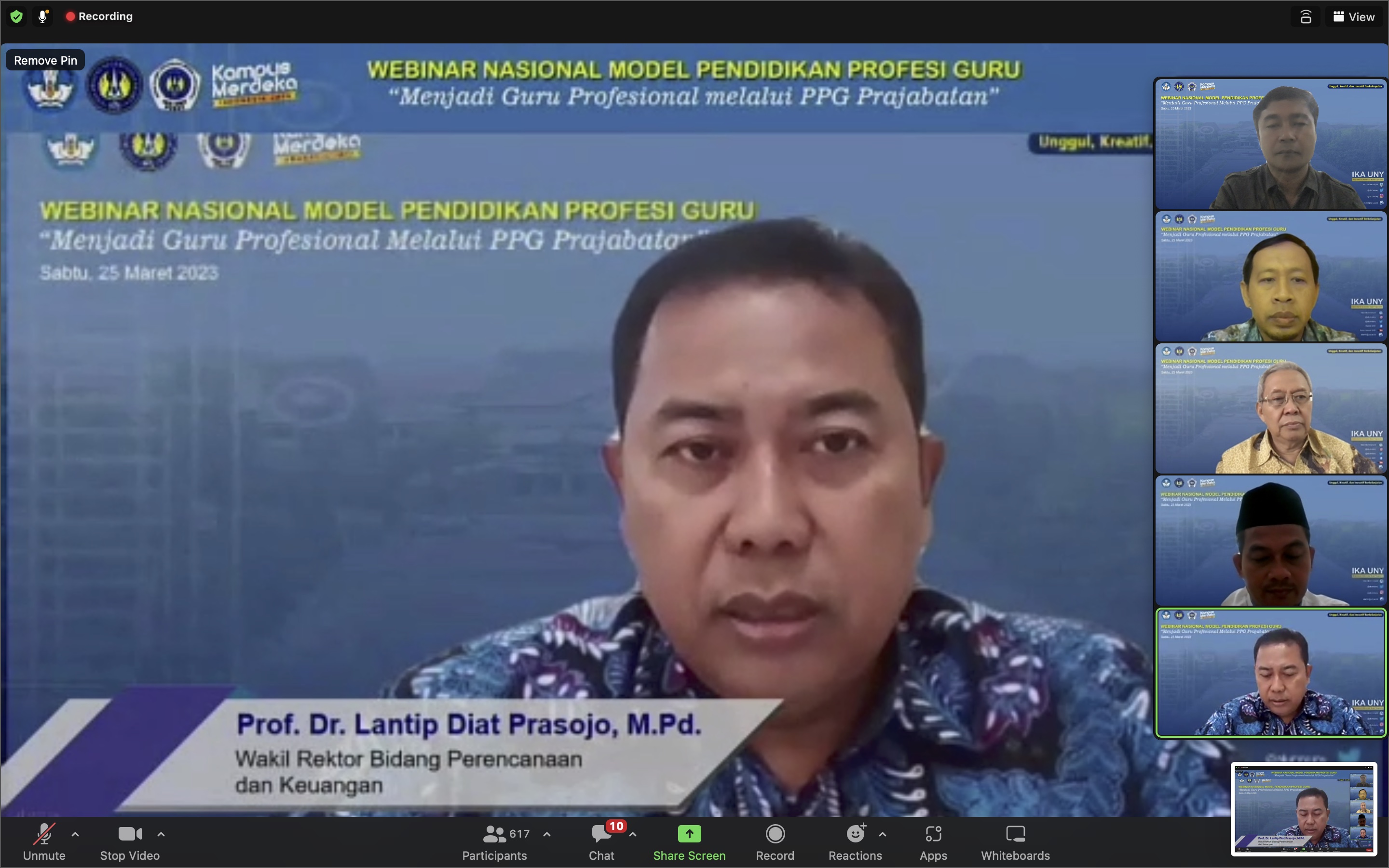 WEBINAR IKA UNY "MENJADI GURU PROFESIONAL MELALUI PPG PRAJABATAN ...